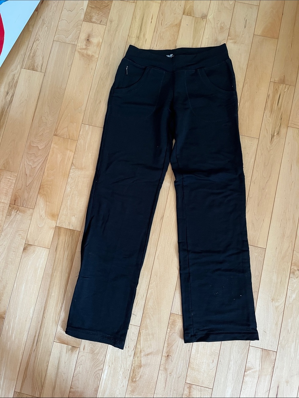 Icebreaker Black Women's Track Pants with Front Pockets